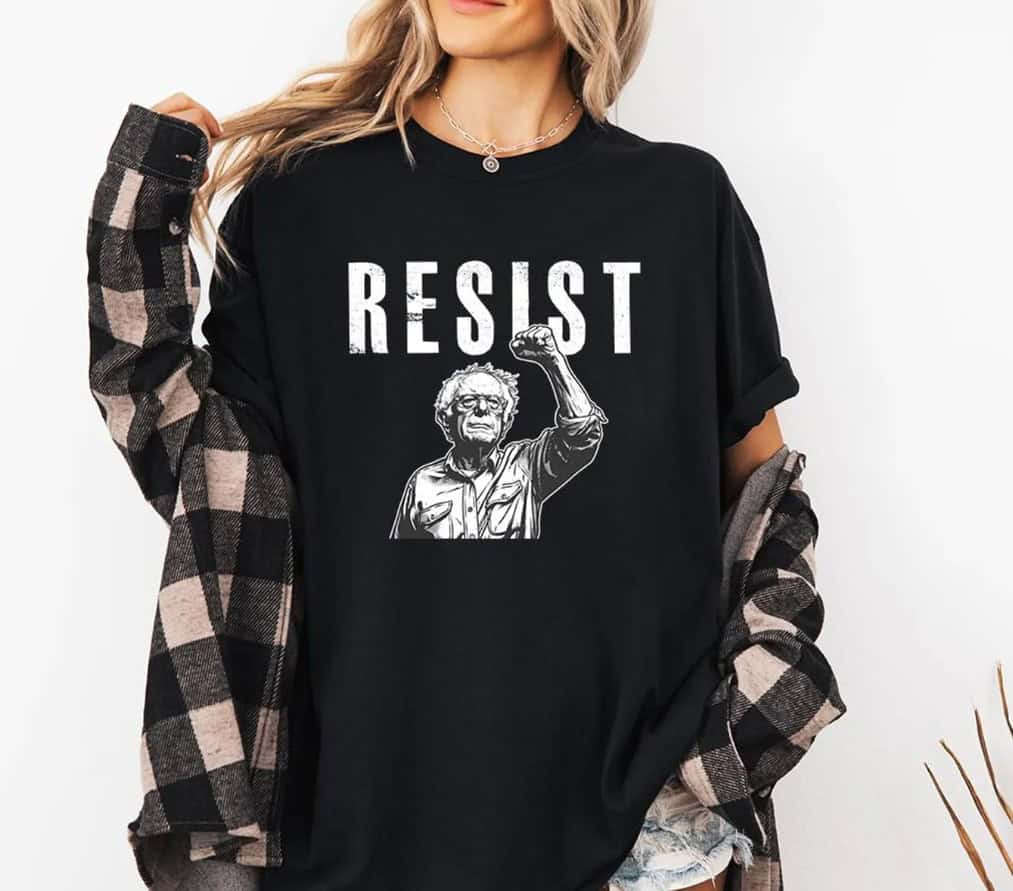 Bernie Sanders Resist- Fighting Oligarchy Tour shirt