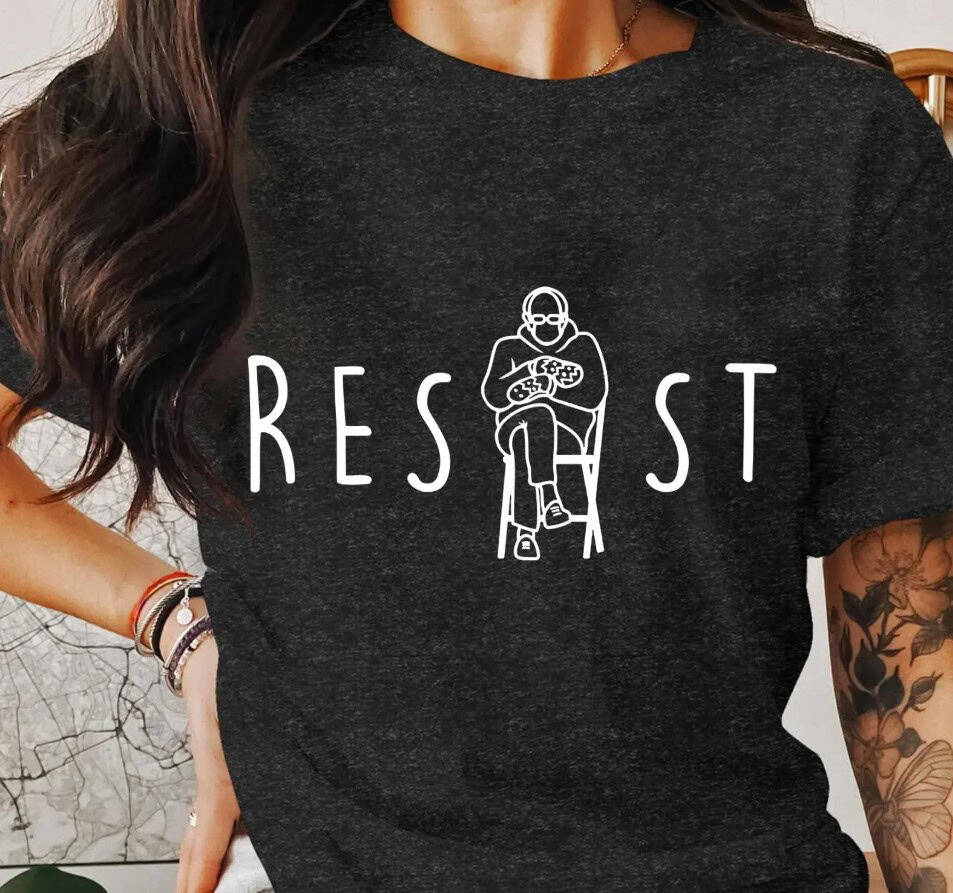Bernie Sanders Resist Political Activism Shirt
