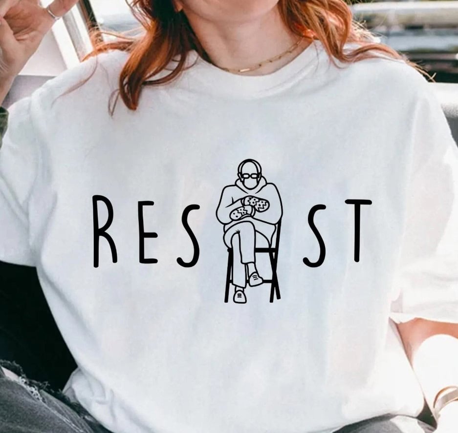 Bernie Sanders Resist Political Activism Shirt