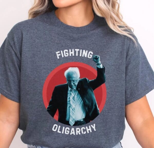 Bernie Sanders Resist Rage Against Fight Oligarchy Shirt