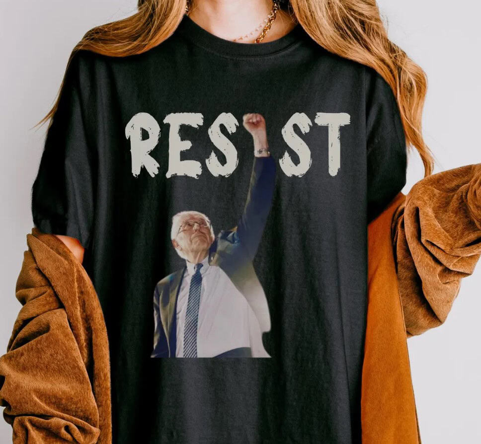Bernie Sanders Resist Shirt