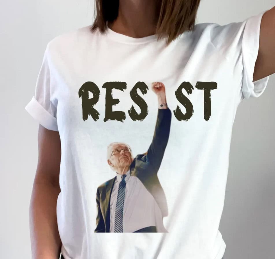 Bernie Sanders Resist Shirt