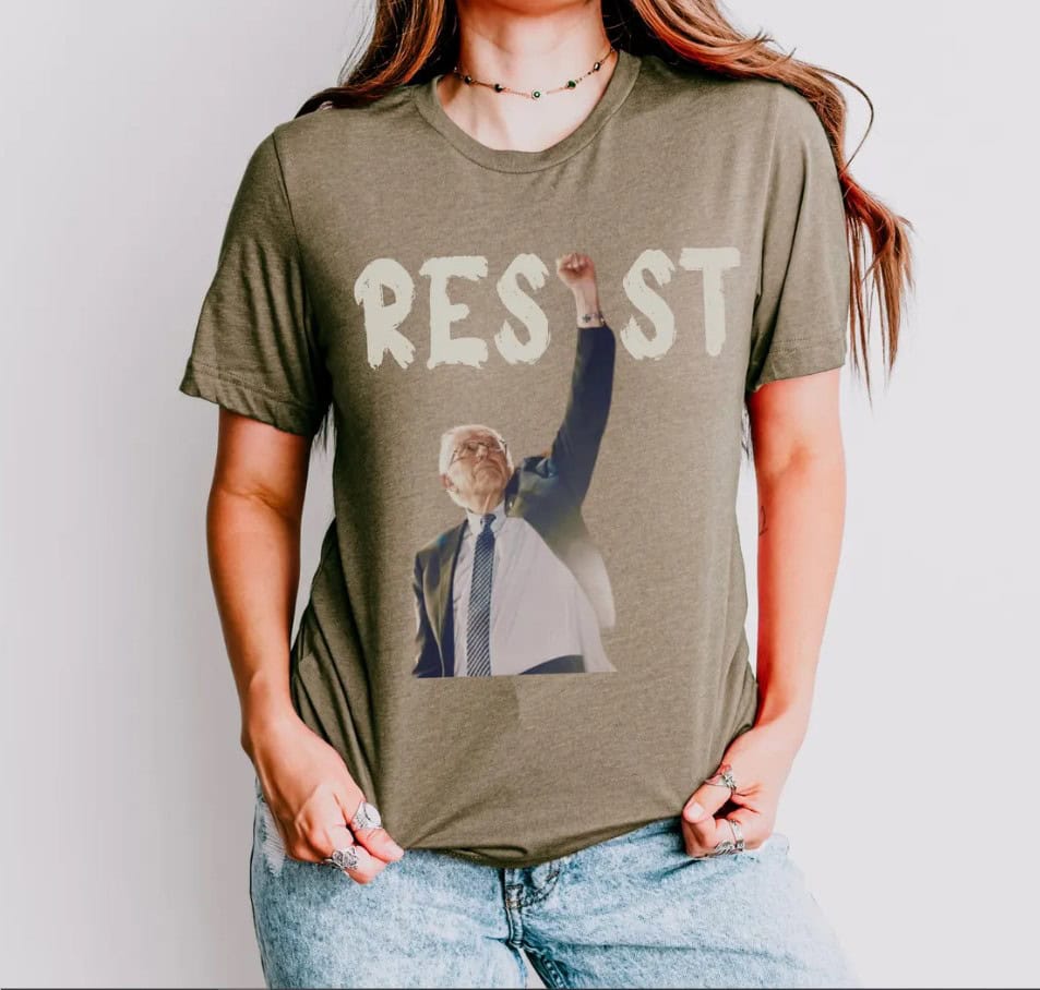 Bernie Sanders Resist Shirt