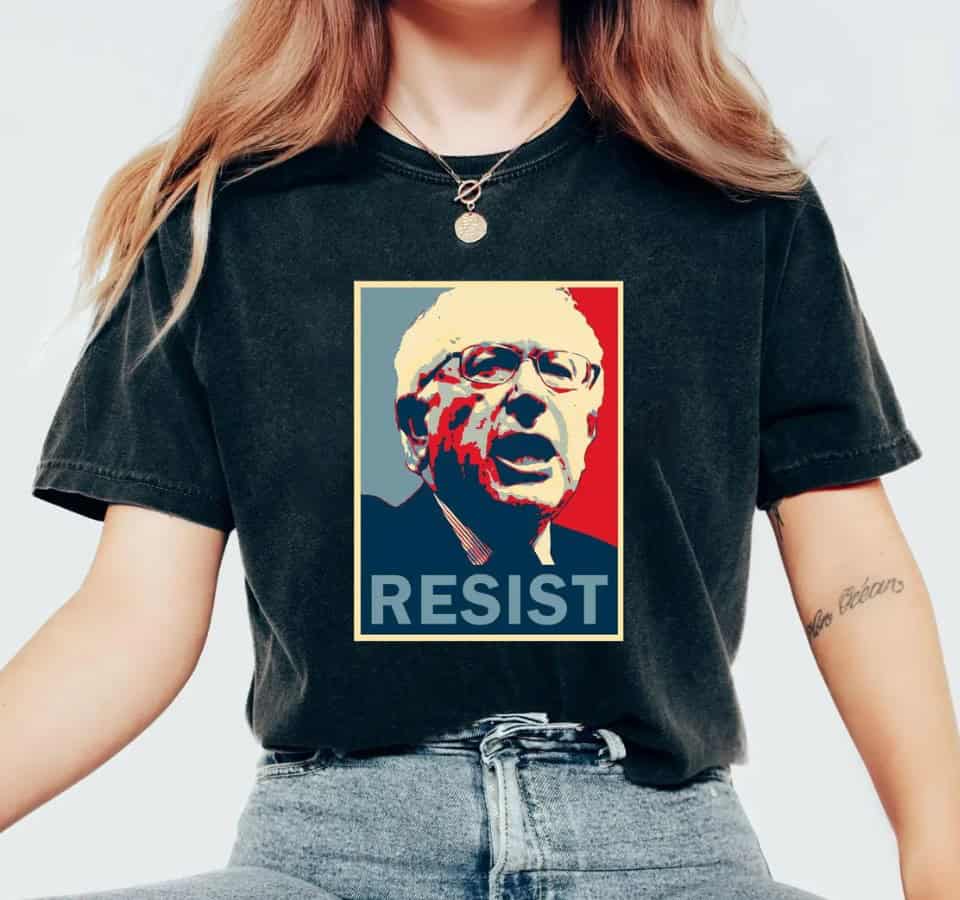 Bernie Sanders Resist Shirts