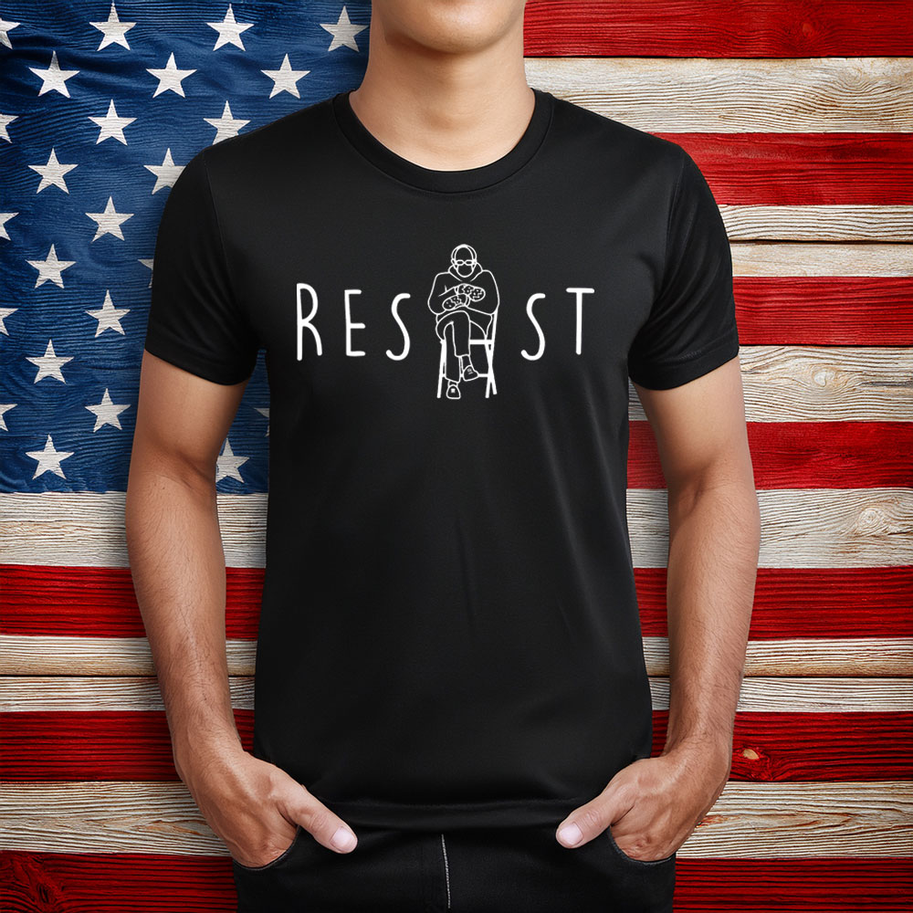 Bernie Sanders Resist Tee Shirt