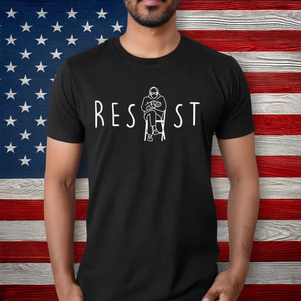 Bernie Sanders Resist Tee Shirt
