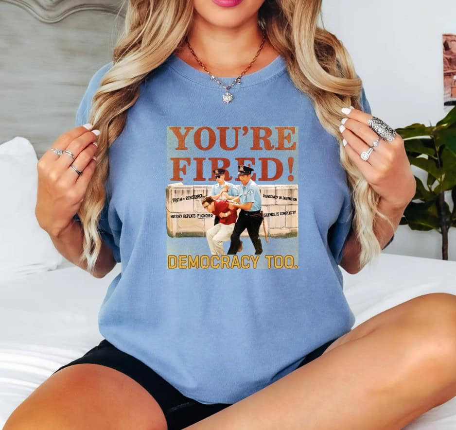 Bernie Sanders,Fight Oligarchy fired shirt