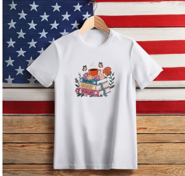 Bookcore Subtle FDT Baby Tee shirt