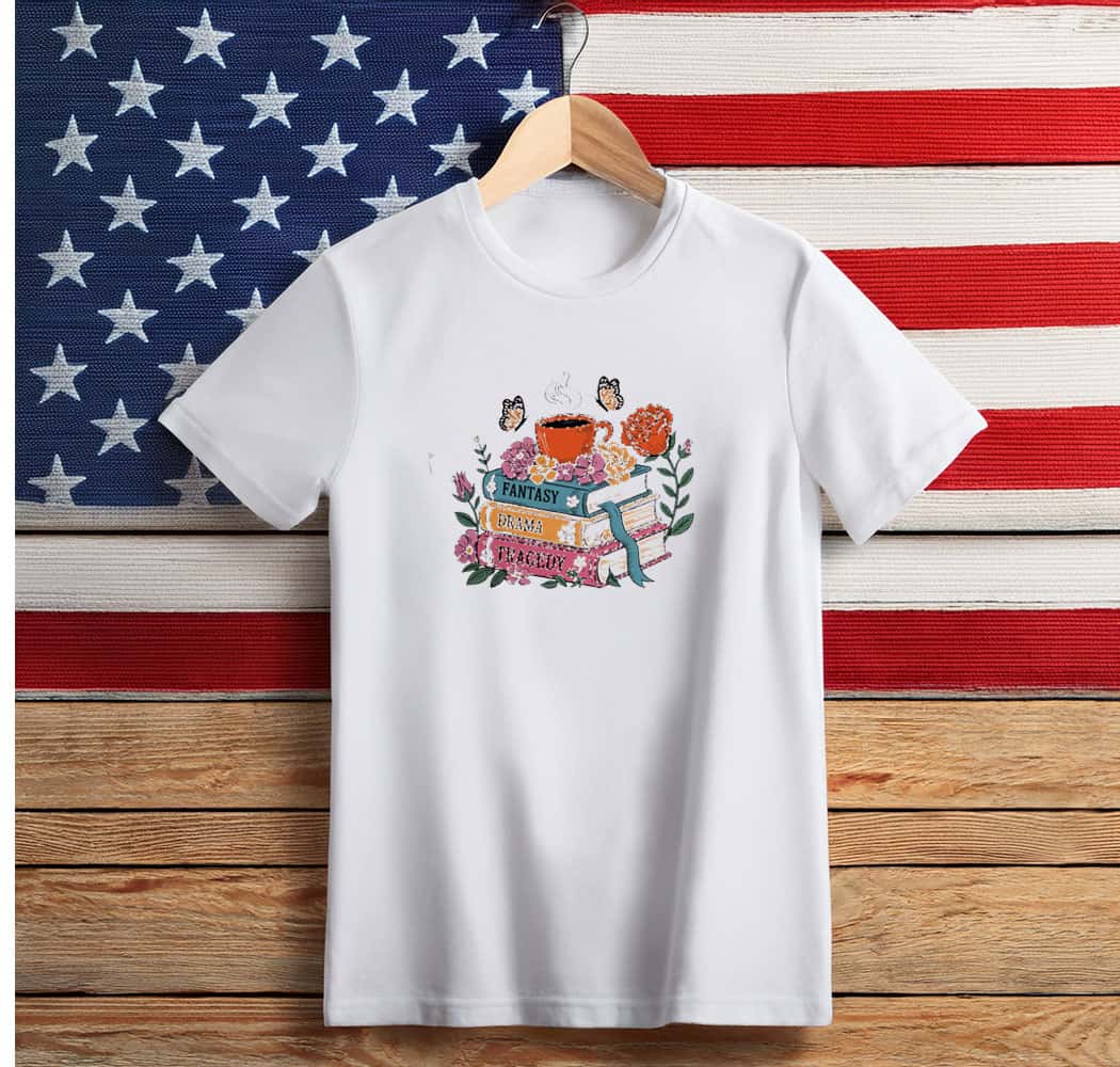 Bookcore Subtle FDT Baby Tee shirt