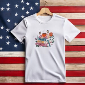 Bookcore Subtle FDT Baby Tee shirt