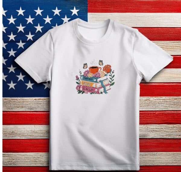 Bookcore Subtle FDT Baby Tee shirt