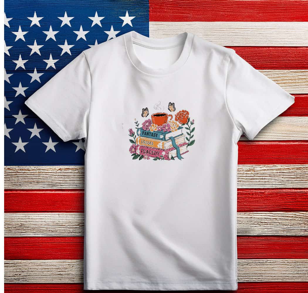 Bookcore Subtle FDT Baby Tee shirt