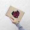 Chonky Black Cat Eat The Rich stickers