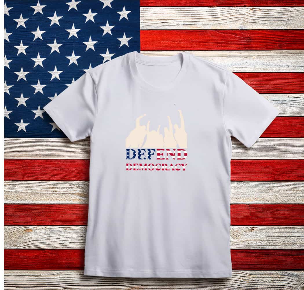 Comfort Colors Defend Democracy Shirts