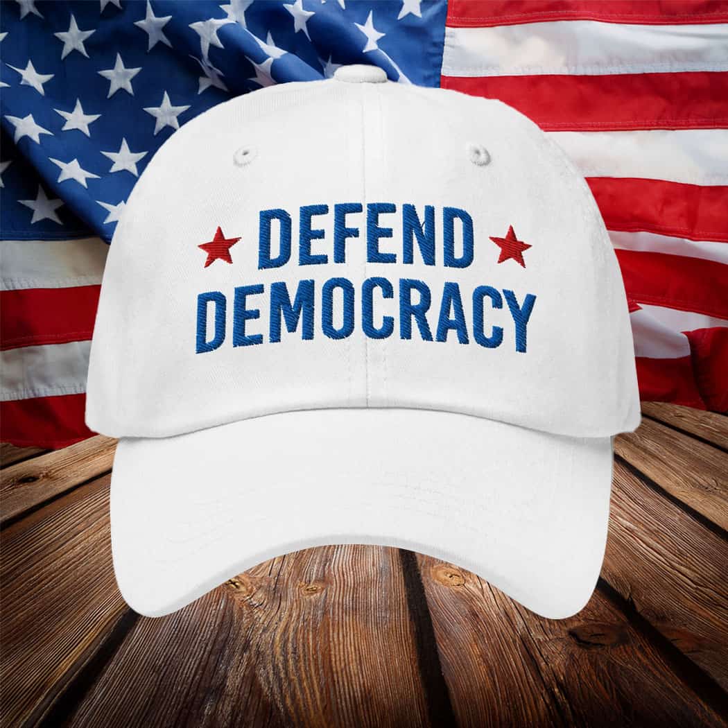 Defend Democracy Baseball Hat