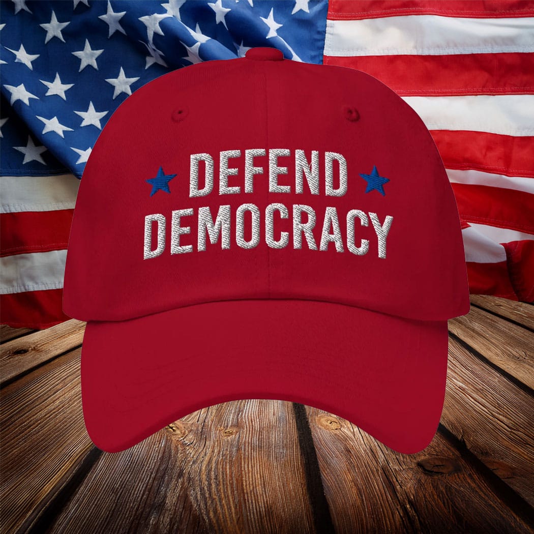 Defend Democracy Baseball Hat