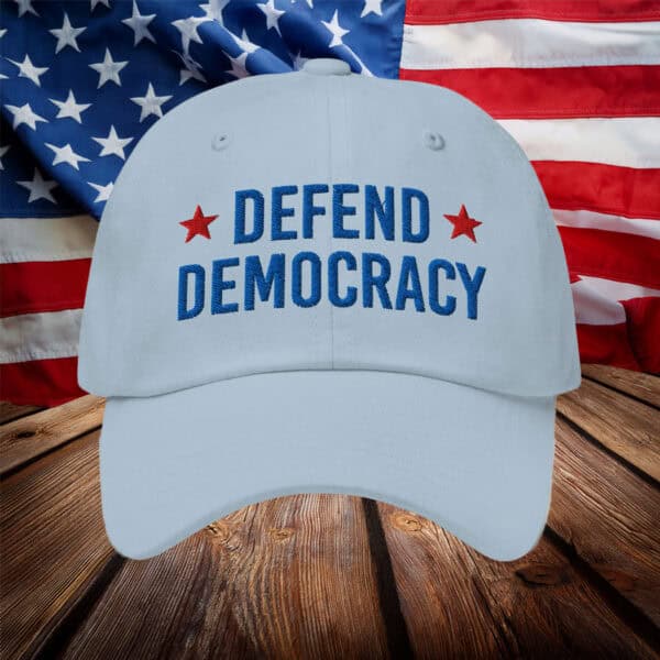 Defend Democracy Baseball Hat