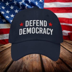 Defend Democracy Baseball Hat