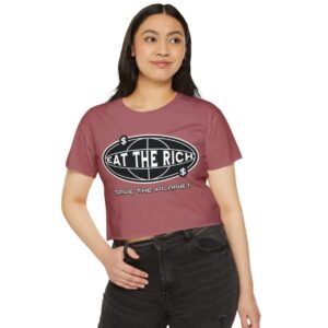 Eat the Rich save the planet shirt