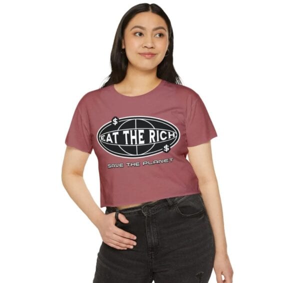 Eat the Rich save the planet shirt