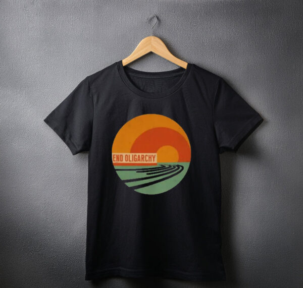 End Oligarchy Retro Protest Shirt