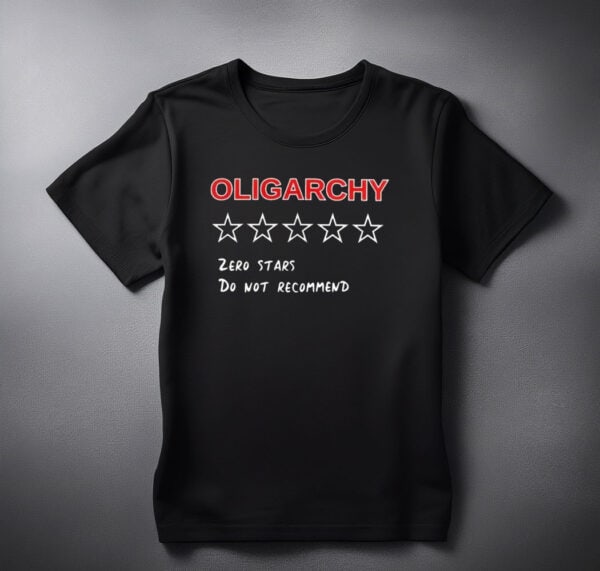Fight FOR Justice Series Anti OLIGARCHY shirt