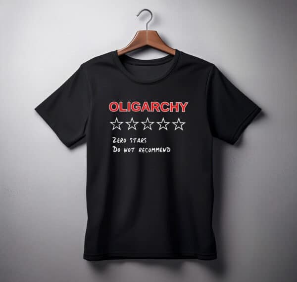 Fight FOR Justice Series Anti OLIGARCHY shirt