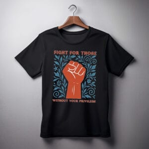 Fight For Those Without Your Privilege Shirts