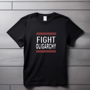 Fight Oligarchy Anti Trump Anti Fascist T Shirt