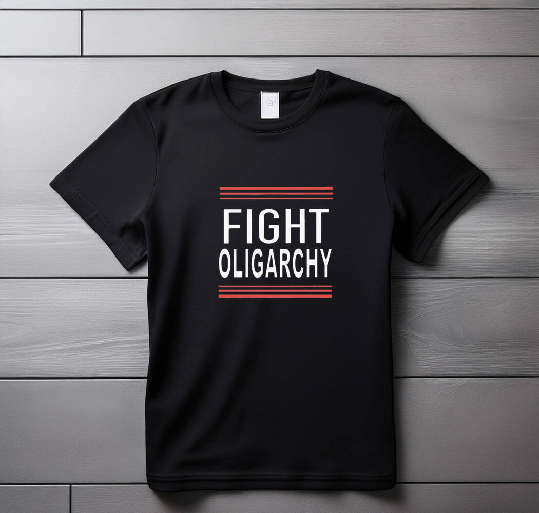 Fight Oligarchy Anti Trump Anti Fascist T Shirt
