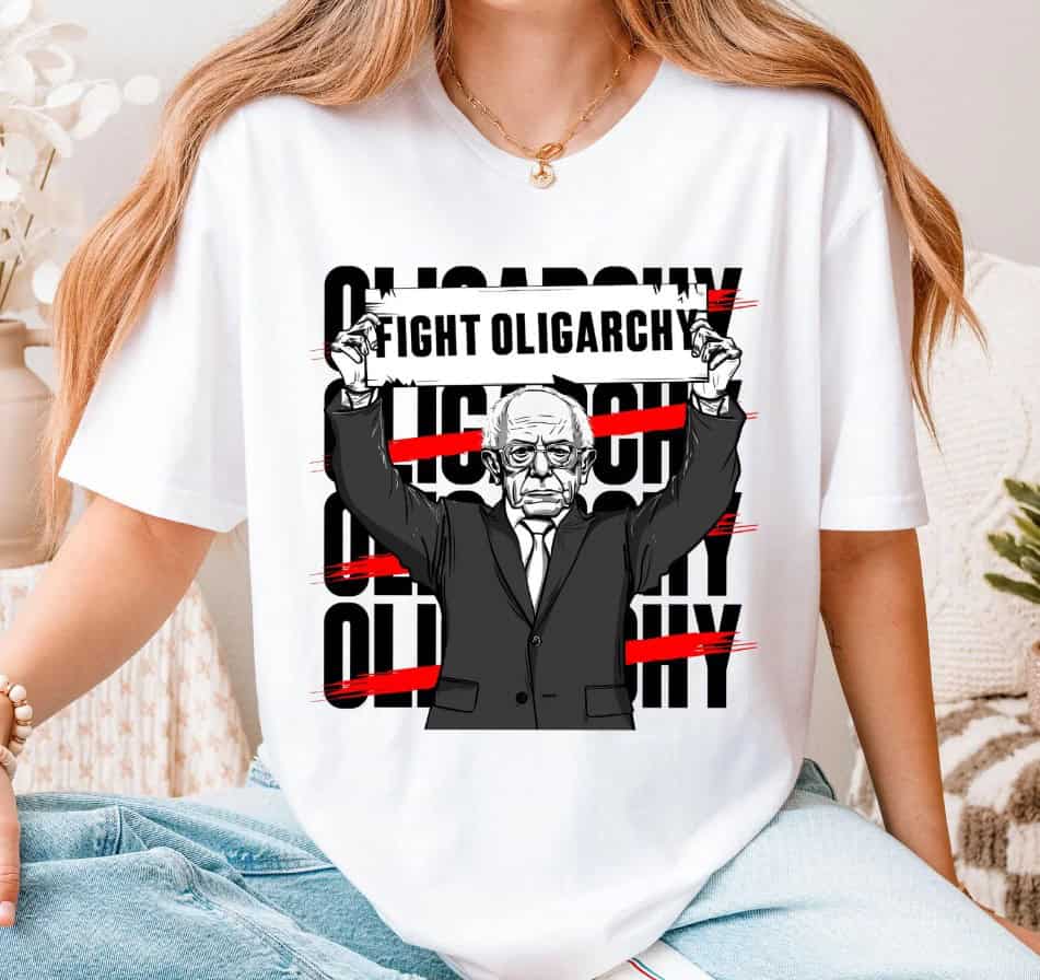 Fight Oligarchy Bernie Sanders Political Activism shirt