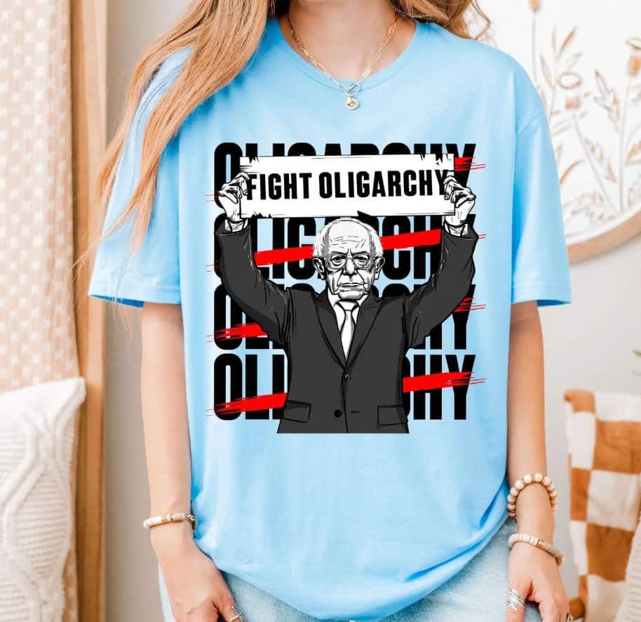 Fight Oligarchy Bernie Sanders Political Activism shirt