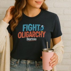 Fight Oligarchy Bernie Sanders Vintage Graphic Shirt