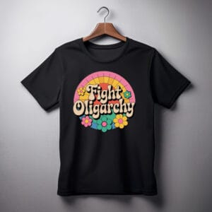 Fight Oligarchy Bernie Sanders t-Shirt