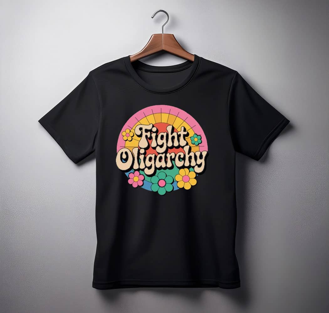 Fight Oligarchy Bernie Sanders t-Shirt