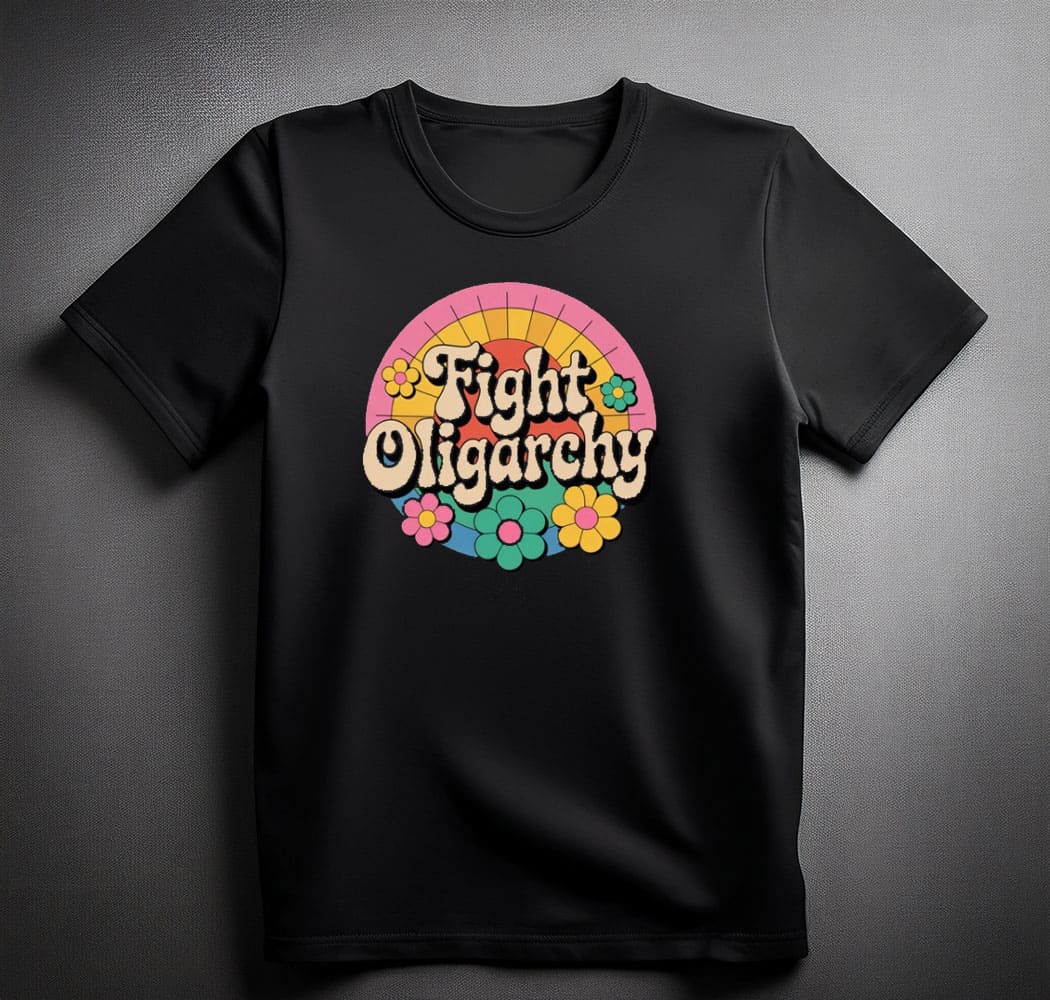 Fight Oligarchy Bernie Sanders t-Shirt