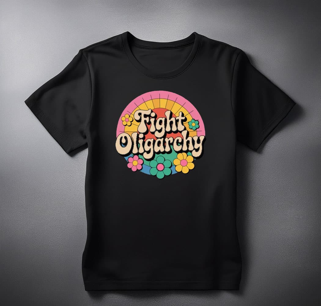 Fight Oligarchy Bernie Sanders t-Shirt