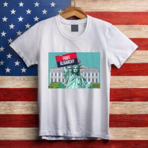 Fight Oligarchy Long Sleeve Comfort Colors Tee shirts