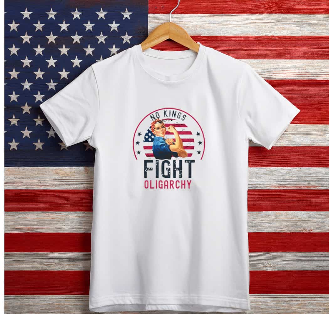 Fight Oligarchy No Kings T-shirt