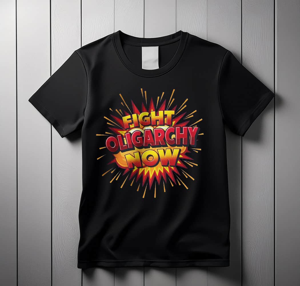 Fight Oligarchy Now - Unisex Tee SHIRTS