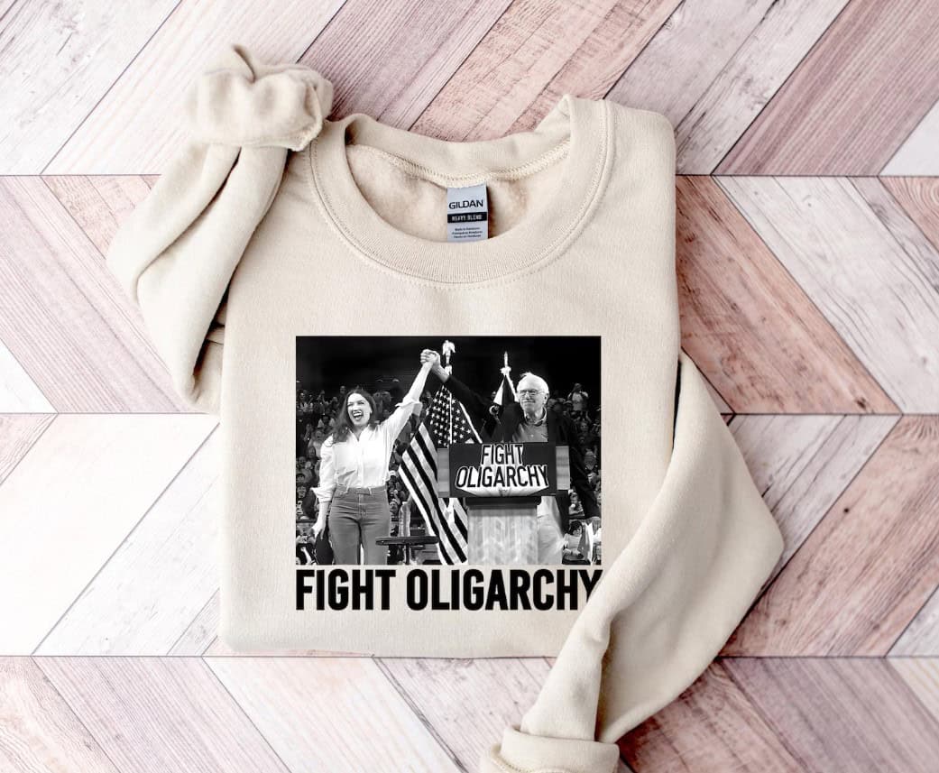 Fight Oligarchy Political Activism Shirts