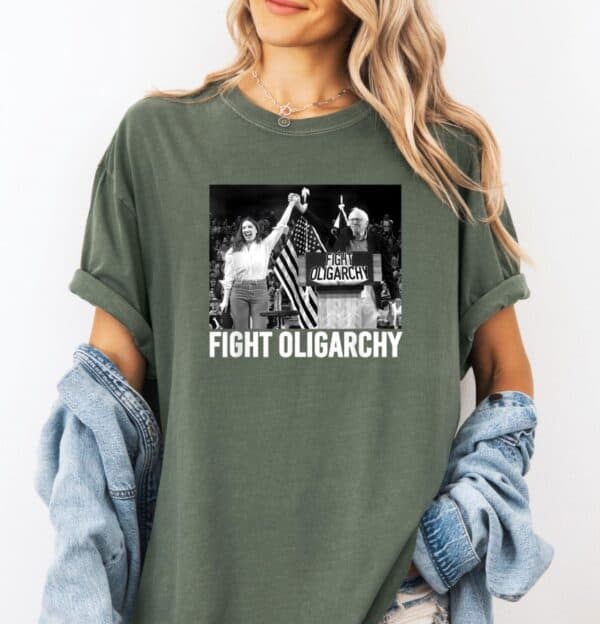 Fight Oligarchy Political Activism Shirts