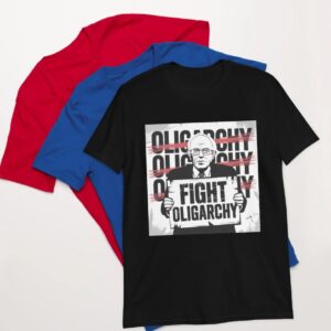 Fight Oligarchy Political Protest Activist Tee shirt