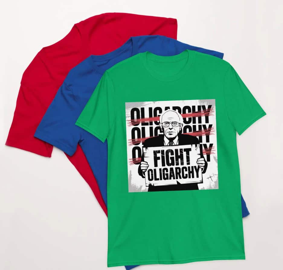 Fight Oligarchy Political Protest Activist Tee shirt