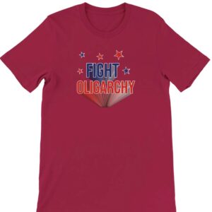 Fight Oligarchy Premium Unisex Crewneck T-shirt