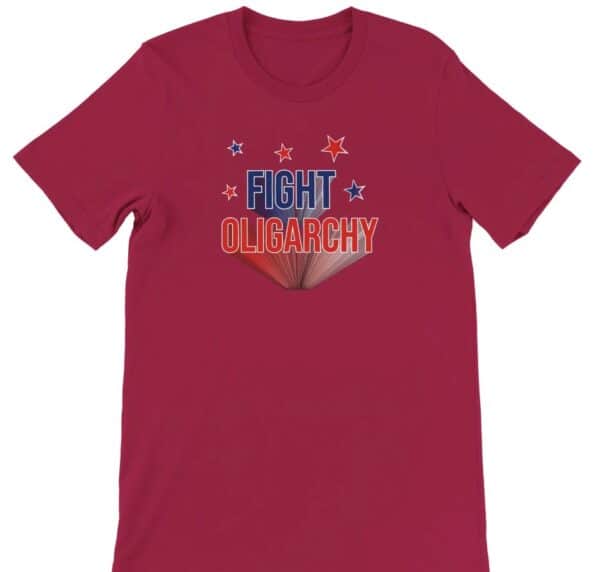 Fight Oligarchy Premium Unisex Crewneck T-shirt