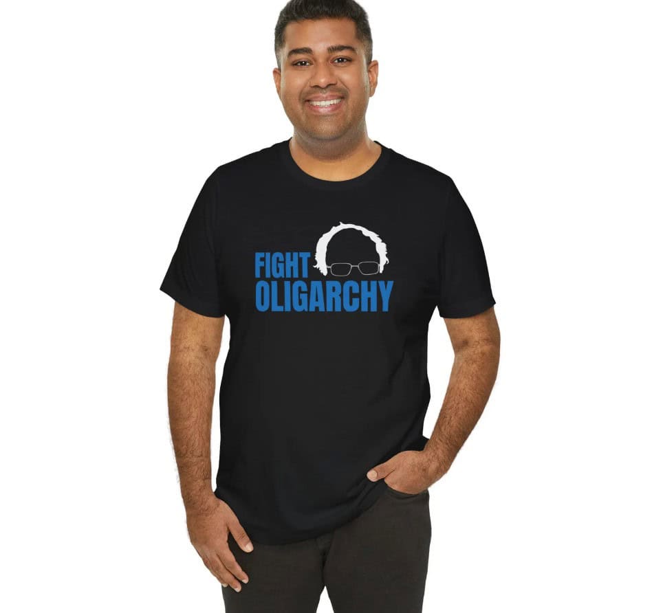 Fight Oligarchy Unisex Jersey Tee - Statement T-Shirt