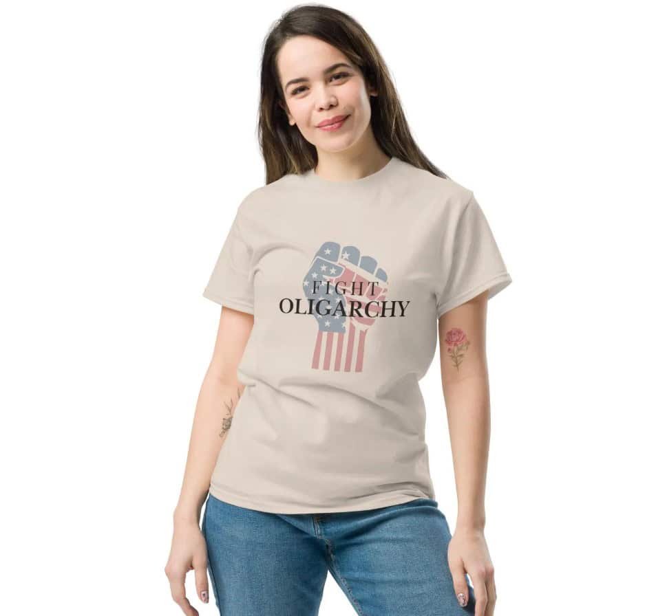 Fight Oligarchy soft t-shirt