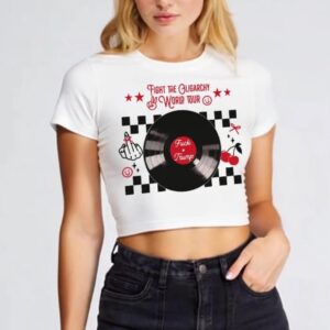 Fight The Oligarchy Baby Tee shirt