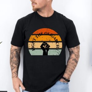 Fight The Oligarchy Retro Protest Tee, Activist Graphic Shirt